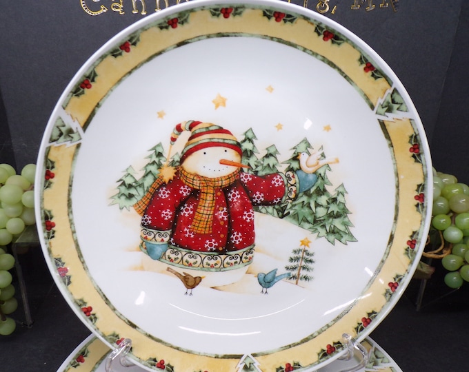 2312 Gibson Snowman Frolic Vintage 2003 Everyday China - Excellent Like New Condition Choose from List: