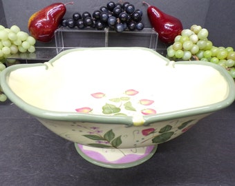 2309 PartyLite 12" Garden Lites Vintage Pedestal Candle Bowl