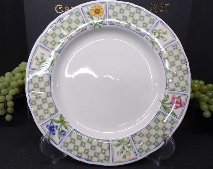 2305 Noritake Homecraft Sonoma Trellis #9233 12.5" Serving Platter - Great Condition No Chips or Cracks
