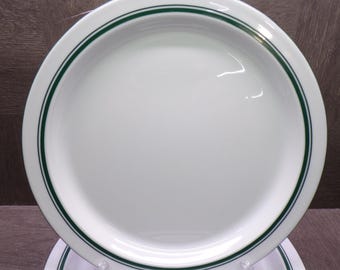 2608 Dansk Bistro Christianshavn Green 10.5" Dinner Plates