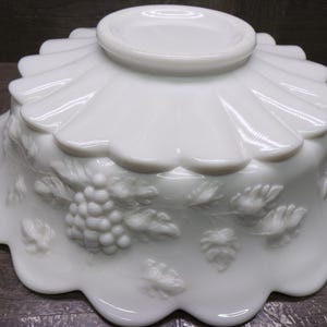 Plat En Verre Laitier Blanc - Coupe à Bonbons/bonnetier - Motif Moulin à Vent 3D - Mint