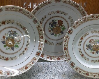 2407 Empress China Royal Palace #201 Luxury Dinnerware Plates & Bowls Made in Japan - Great Condition - Choose from List: