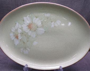 2606 Denby Daybreak Fine Stoneware 13" Oval Platter Discontinued England