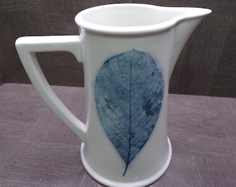 2605 Portmeirion Dusk 7" 28 oz Oven to Table Jug Pitcher by Jo Gorman