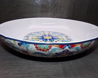 2606 Tunisia by 222 Fifth 9.75" Porcelain Pasta Bowl