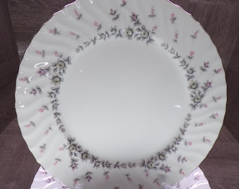 2602 Style House Fine China Picardy Vintage 10.75" Dinner Plates Set of 6