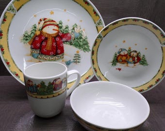 2605 Gibson Snowman Frolic Vintage 2003 Stoneware - Choose from List: