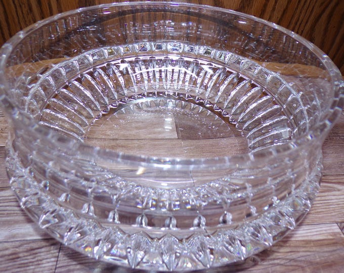 2509 Nachtmann Bleikristall 8" Vintage Lead Crystal Bowl - Great Condition