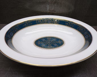 2602 Royal Doulton Carlyle Vintage English Fine Bone China 11" x 8.5" Oval Vegetable Serving Bowl Made in England