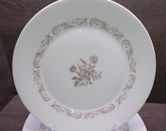 2608 Mikasa Bellevue #6187 Fine China 10.5" Dinner Plates Set of 4