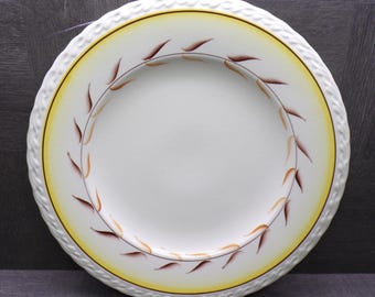 2604 Vernon Kilns Arcadia 12" Hand-painted Platter
