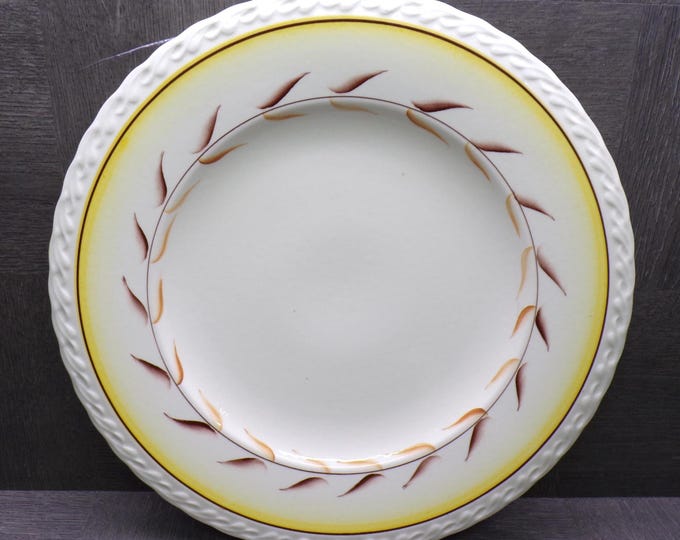 2604 Vernon Kilns Arcadia 12" Hand-painted Platter
