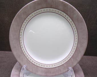 2602 Corelle Vitrelle Pewter 8.5" Salad / Lunch Plates Set of 4