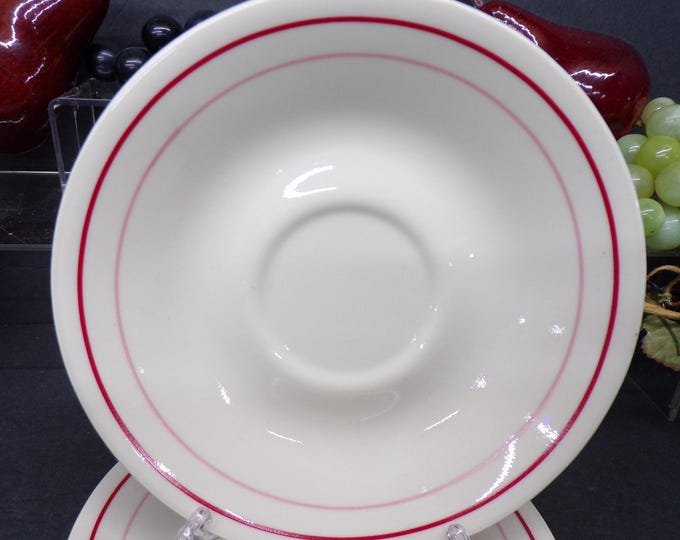 2307 Corelle Cranberry Blossom 6.25" Saucers Set of 12 Discontinued Great Condition