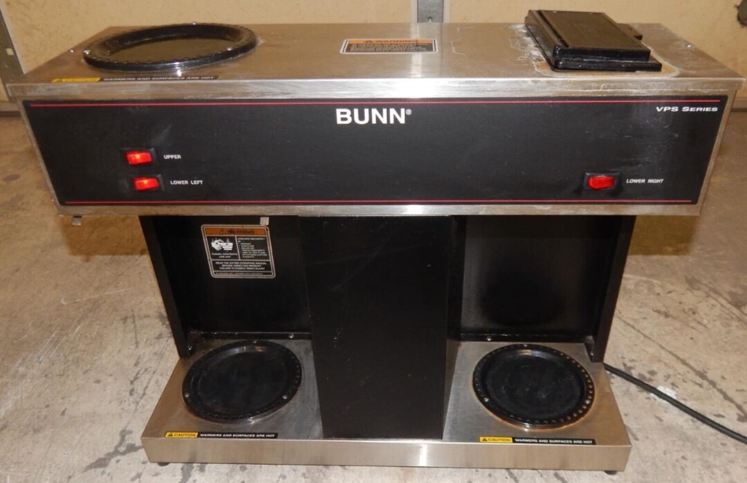 Bunn Model VPS Blkltd SW Commercial Coffee Maker 23 X 8.5 X 19 Tall 3