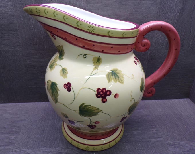 2604 Waverly Garden Room 10" 96 oz Pitcher