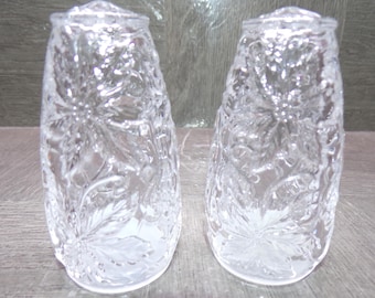 2609 Princess House Fantasia Vintage 3" Salt & Pepper Shakers