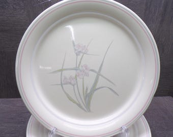 2602 Corning Corelle Cornerstone Spring Pond 10.25" Dinner Plate Set of 4
