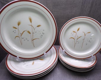 2608 Newcor Wheatfield #5002M Vintage 1986 Stoneware with Scratches - Choose from List: