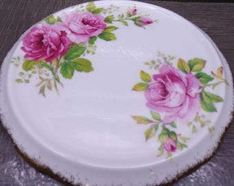 2605 Royal Albert American Beauty Fine Bone China Vintage 6" Tea Tile