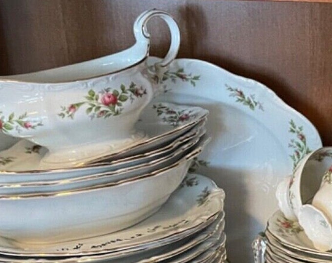 2311 Fuji China Rosebud Vintage China Pink Roses Made in Japan Great Condition Choose from List