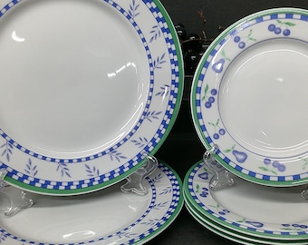 2403 Royal Heritage RHR1 Set of 6 - (2) 10.5" Dinner Plates & (4) 7.75" Salad Lunch Plates