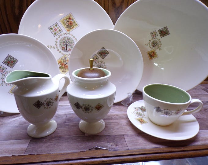 2509 Taylor Smith Taylor TST Brocatelle Dinnerware Oven & Dishwasher Safe - Good Condition Light Scratches Choose from List: