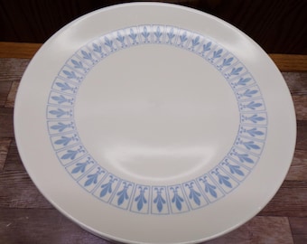 2511 Homer Laughlin Vintage Richelieu Blue & White Fleur de Lis Ironstone Dinnerware - Good Condition Light Scratches Choose from List: