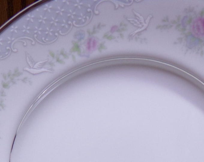 2509 Lenox Bouquet Collection Rosamond Vintage Fine Porcelain Dinnerware Doves & Floral - Great Condition Choose From List: