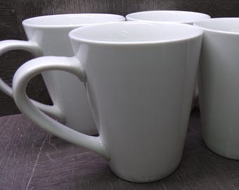 2609 Gibson Elite Pippa 12 oz. Pure White Coffee Mugs Set of 4