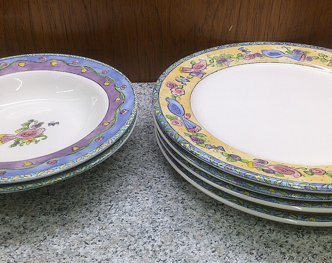2409 Sango China Birds & the Bees #3042 by Sue Lipkin - Good Condition - Choose from List: