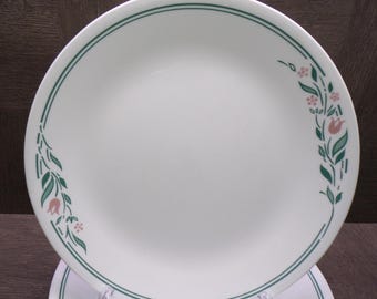 2605 Corelle Rosemarie Vintage 10.25" Dinner Plates Set of 5