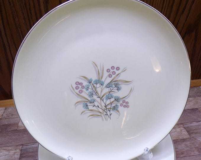 2511 Taylor Smith Taylor TST Versatile Bittersweet Ever Yours Boutonnière 10.25" Dinner Plates Set of 4 - Good Condition Light Scratches