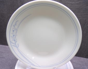 2608 Corelle Blue Lily Cream 6.75" Bread Plates Set of 4