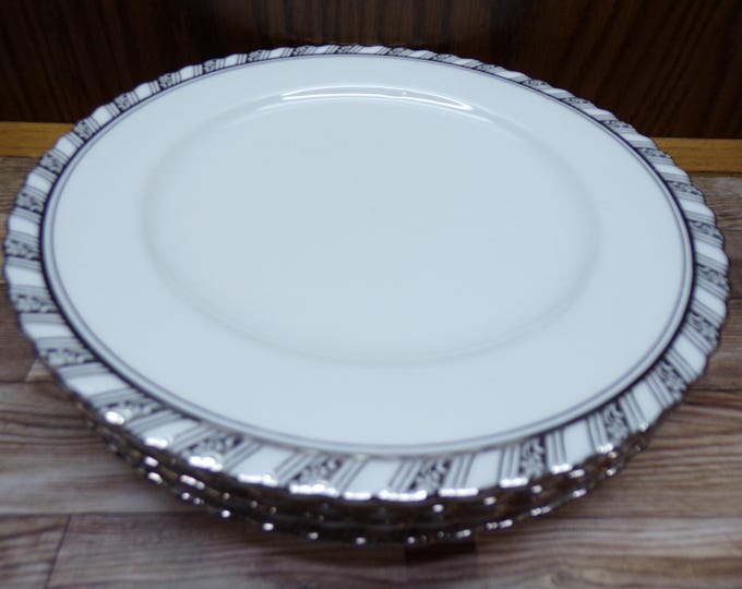 2509 Franconia KLA Krauthium Palladina Vintage 7.75" Salad / Snack Plates Set of 4 Bavaria Germany - Great Condition