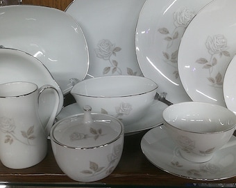 2412 Noritake Rosay #6216 Vintage China- Choose from List: