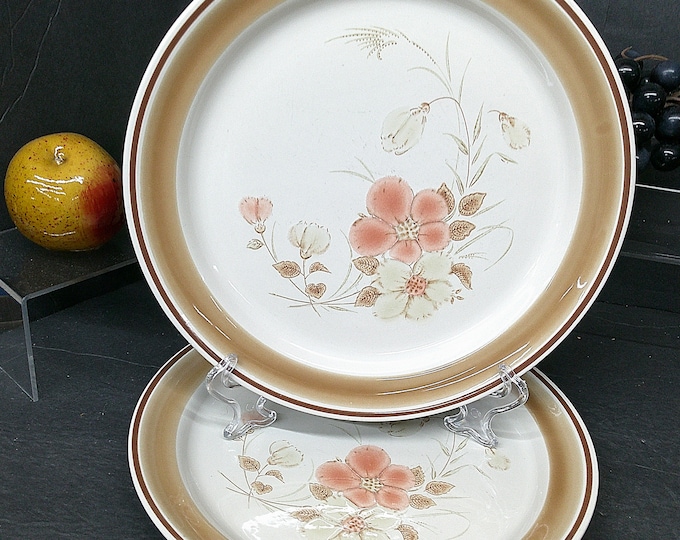 2312 Hearthside Watercolors Blush Hand-Painted Stoneware Vintage Dinnerware Good Condition Choose From List: