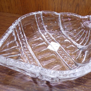 2505 Fifth Avenue Crystal Vintage Hand-Cut Crystal 6&quot; Christmas Ornament Trinket Dish