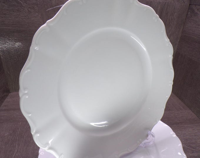 2602 Seltmann Weiden Theresia 10.5" Dinner Plates Set of 5 Bavaria Germany- Good Condition Some Wear & Scratches Still Beautiful