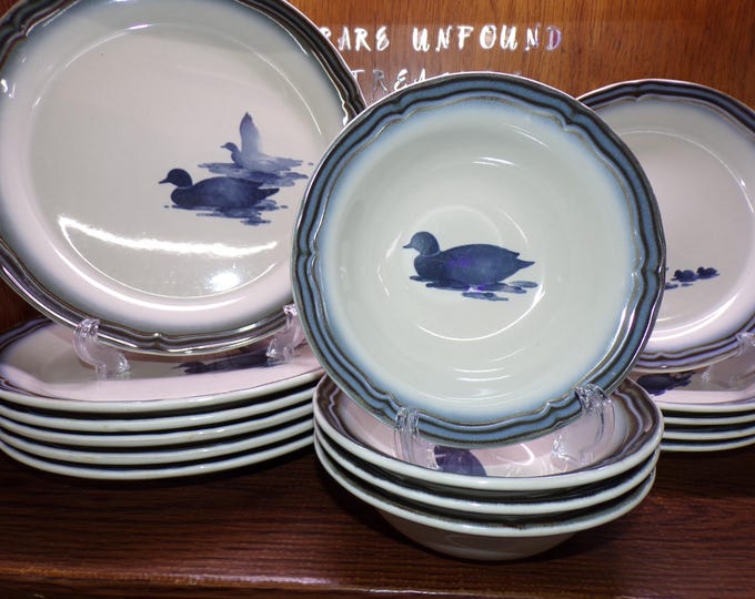 2506 Noritake Stoneware Mallard #8652 Oven Safe Dinnerware - Good Condition Some Wear & Scratches Still Beautiful - Choose From List: