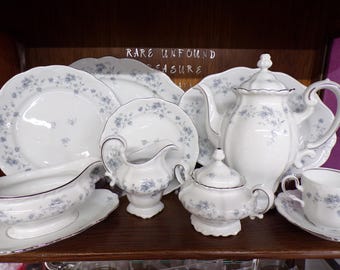 2508 Johann Haviland Fine China Blue Garland Vintage Dinnerware Made in Bavaria Germany - Pre-owned Excellent Condition Choose From List: