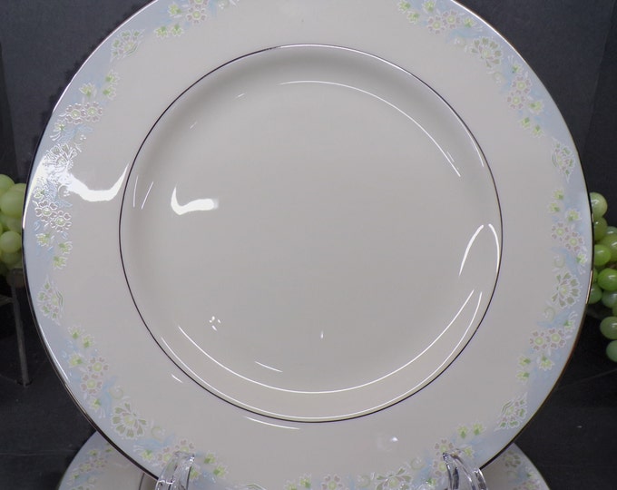 2307 Pickard China Misty Garden Vintage Fine China Dinnerware Pastel Floral with Platinum Rim- Great Condition Choose from List: