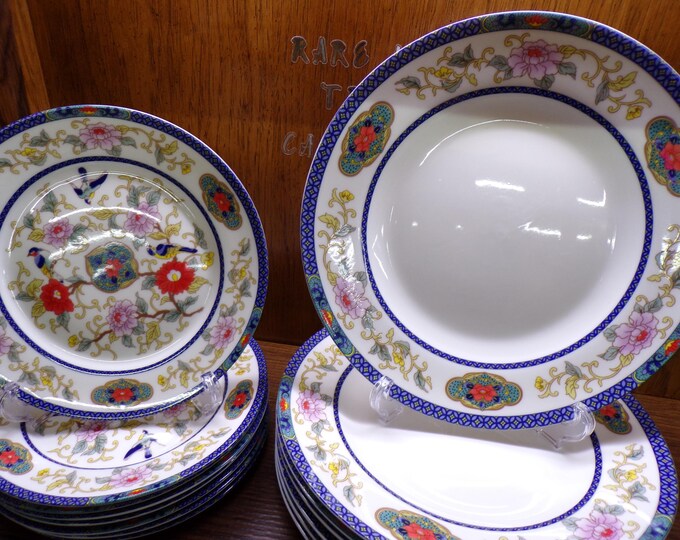 2411 Tabletops Gallery Canton Super Fine Porcelain Dinnerware - Good Condition Choose From List: