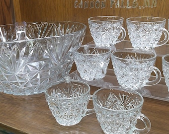 ANCHOR HOCKING社のPUNCH ボウルセット ARLINGTON27 ANCHOR HOCKING社