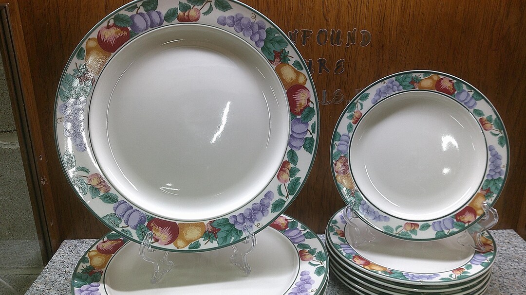 2409 Tienshan Intro Stoneware Orchard Stoneware Dishwasher, Microwave