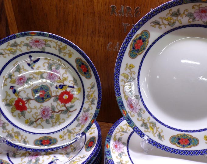 2411 Tabletops Gallery Canton Super Fine Porcelain Dinnerware - Good Condition Choose From List: