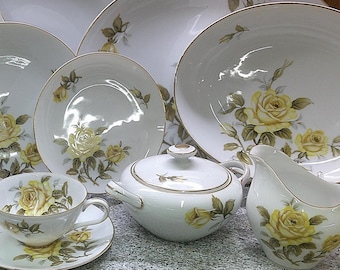 2408 Harmony House Yellow Rose Fine China HH Sunshine Yellow - Choose from List: