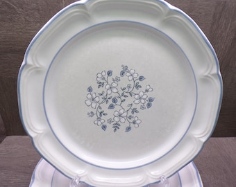 2604 Covington Avondale Vintage Stoneware 10.75" Dinner Plates Set of 4