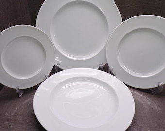2609 Rosenthal Studio Line Linie Vintage Wolf Karnegal Carre White Modern Dinnerware - Excellent Condition Choose from List: