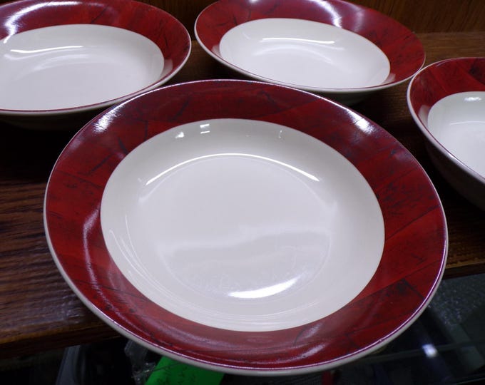 2507 Sakura Barns 7.5" Bowls Set of 4 Vintage 1996 by Warren Kimble - Pre-owned Good Condition
